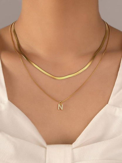 Personalized Initial Charm Necklace
