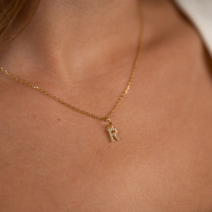 Personalized Initial Charm Necklace